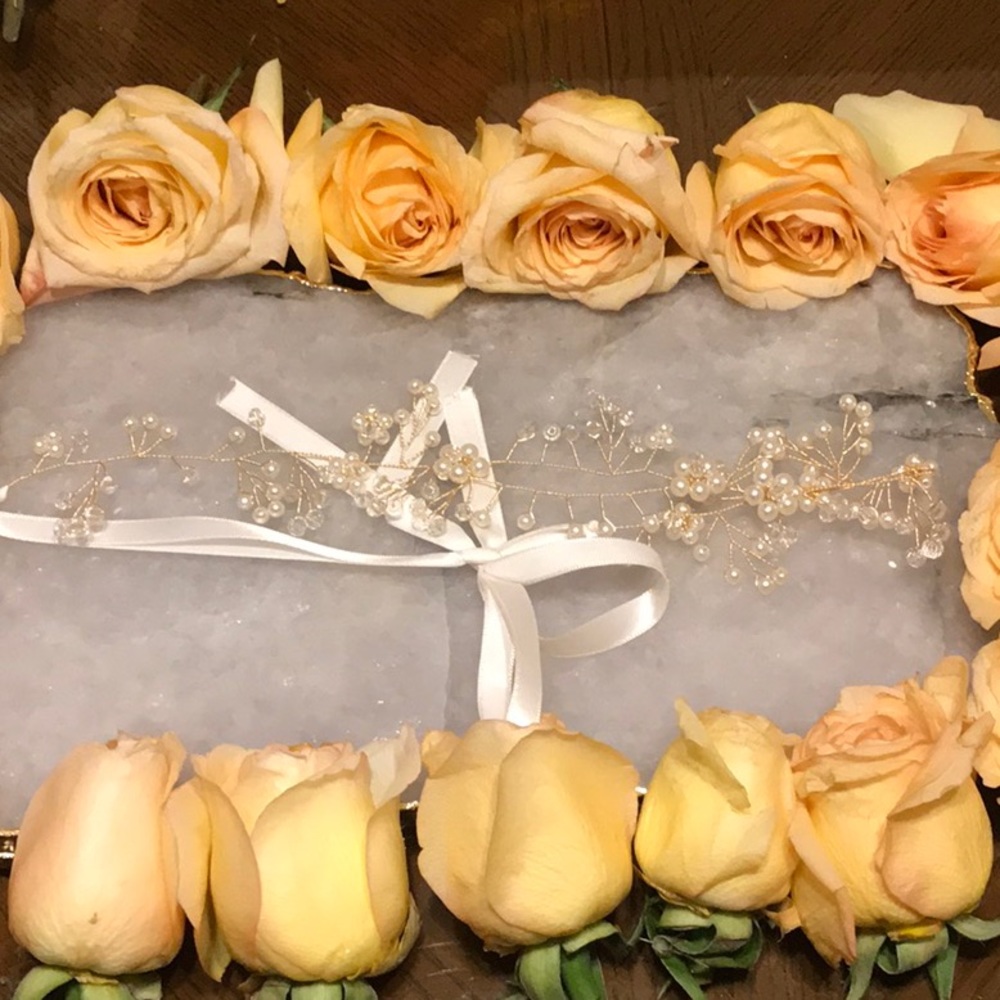 Bhldn bridal headband